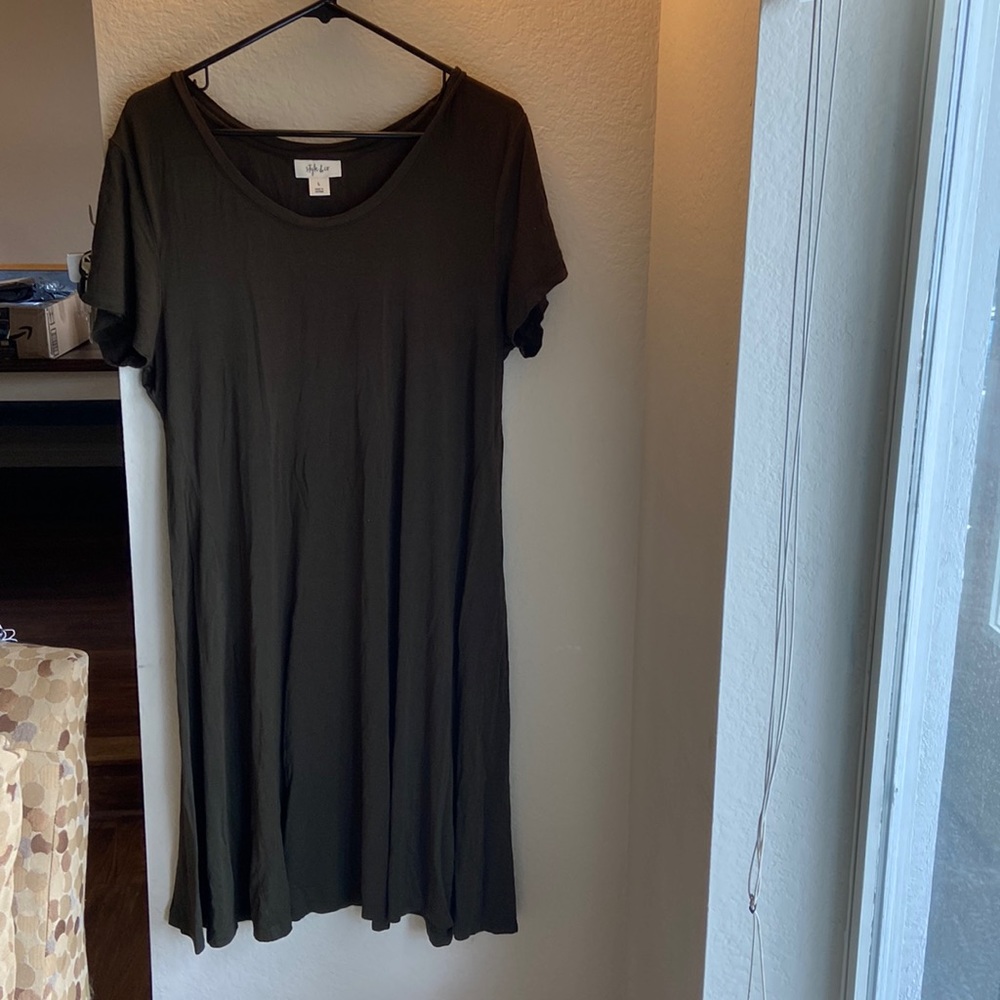 Hunter Green Dress